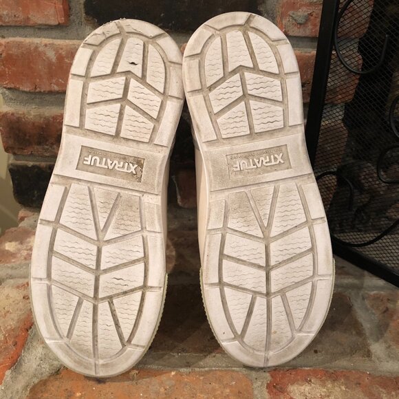 Xtratuf Men's 6 Inch Ankle Deck Boot Sport Off White Size 11 - Picture 7 of 8